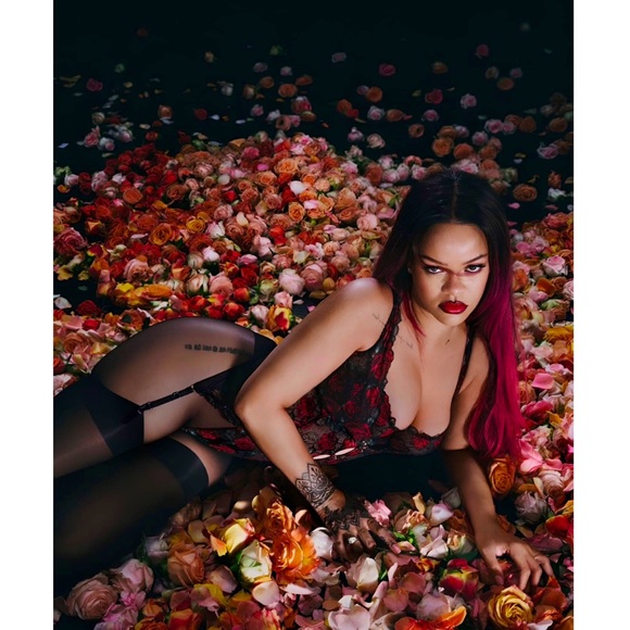 NWT Savage x Fenty Les roses teddy size medium *Rihannas Fave* - Picture 3 of 6